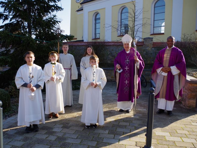 Bischofsbesuch zur Erstkommunion Nittendorf 2020 #7